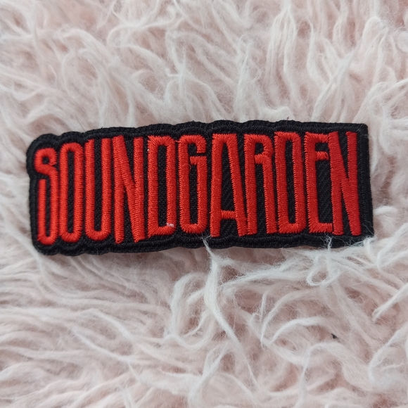 Hot Topic Accessories - Soundgarden iron-on patch! Rare! So cute! Cute lil embroidered SOLD @market